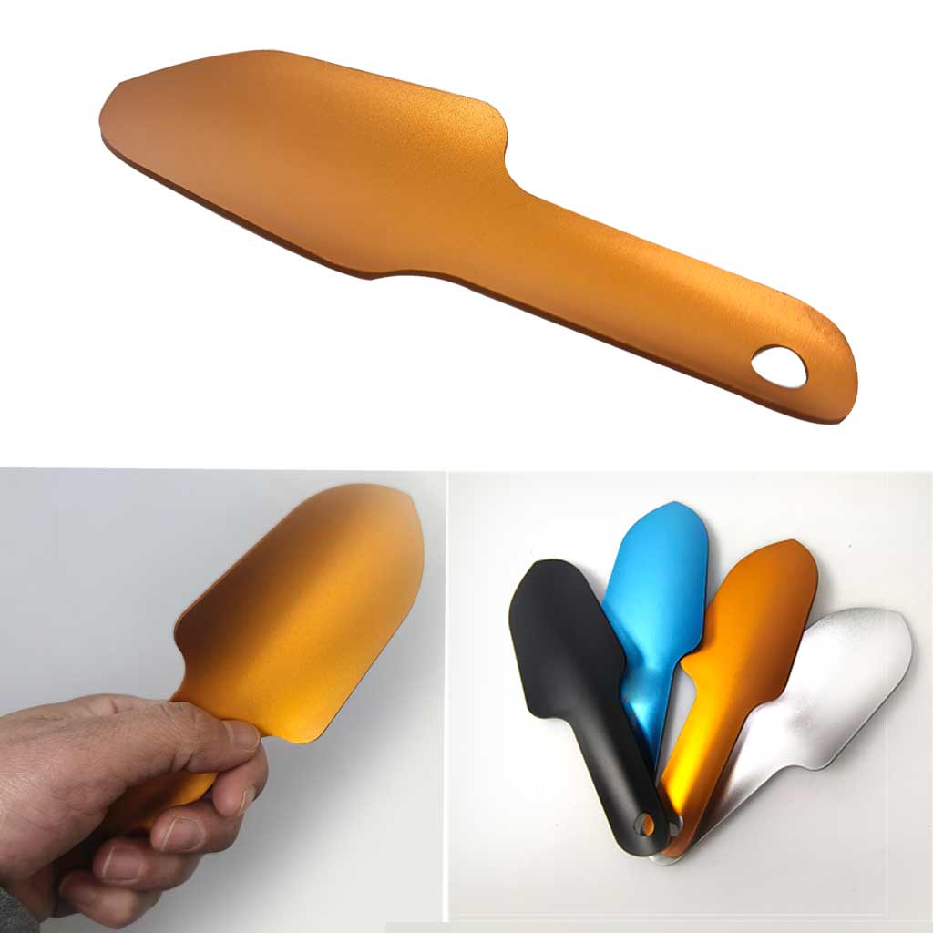 Trowel Garden Tools - Pá militar portátil para praia, pá
