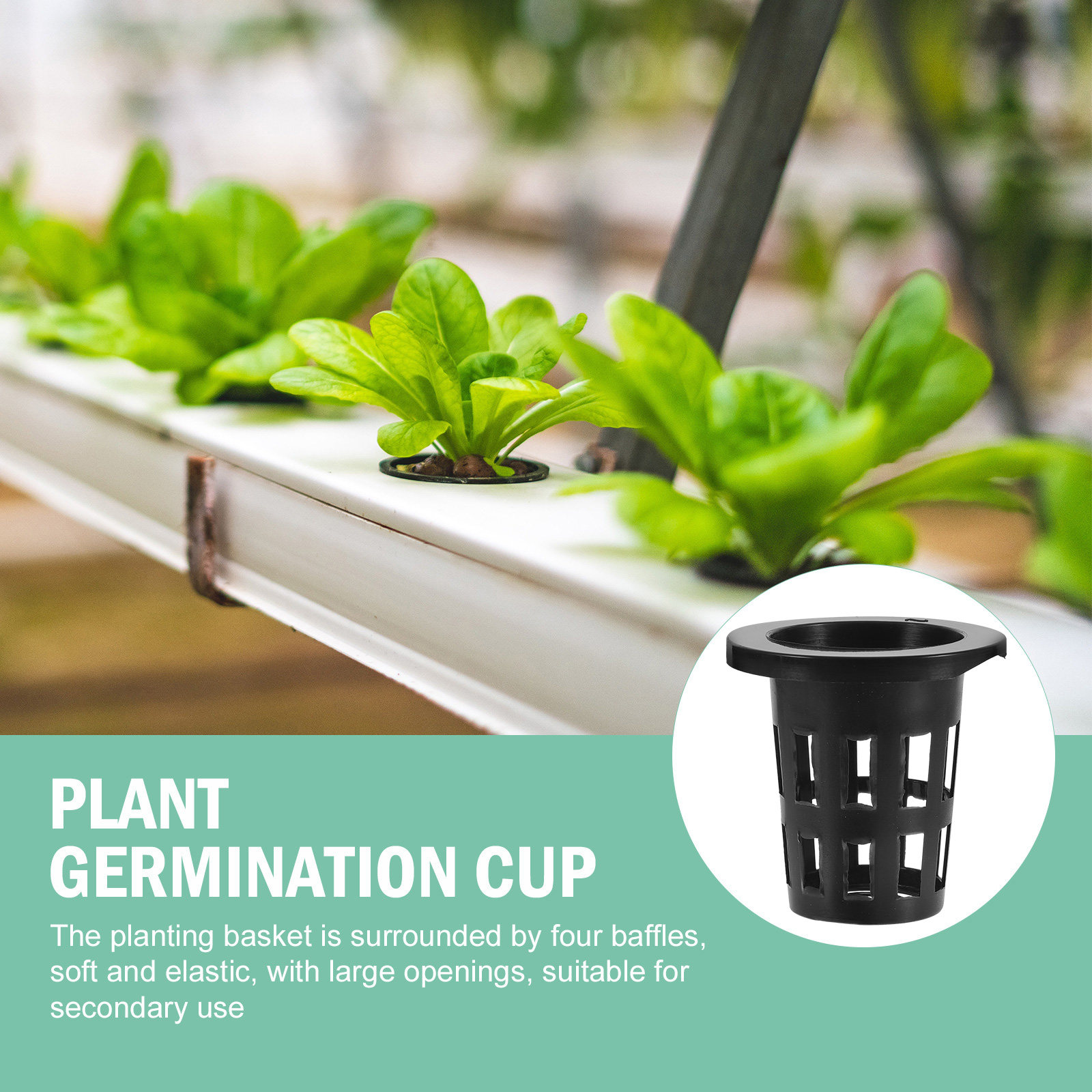 50 Cestos de Plástico para Pla - Plant Pot avaliação e preço
