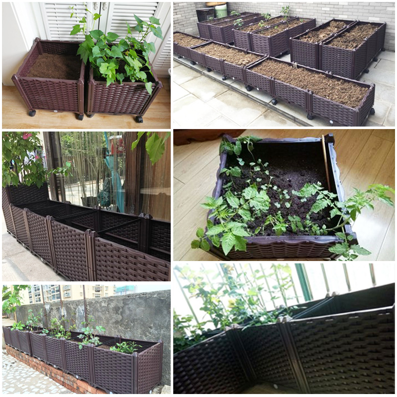 Canteiro elevado com sistema d - Self Watering Planter avaliação e preço