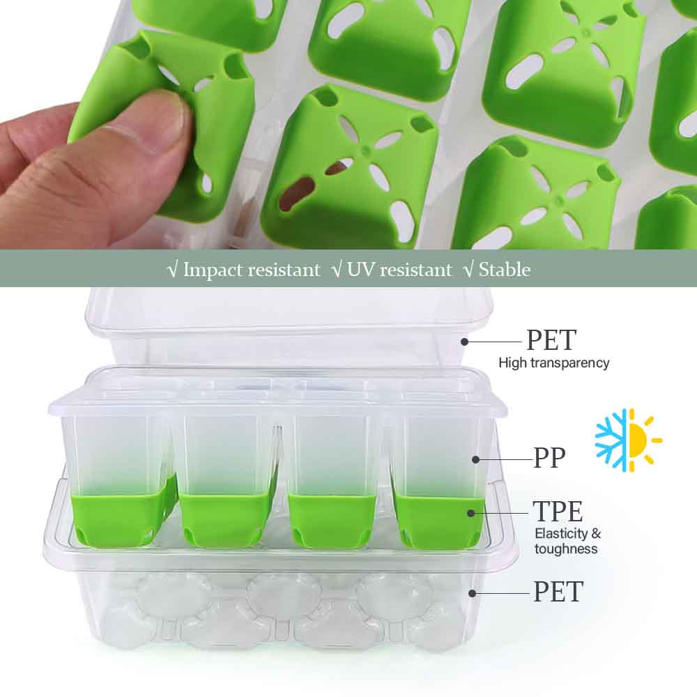 Mudas Starter Tray Kit com tam - Indoor Herb Garden avaliação e preço