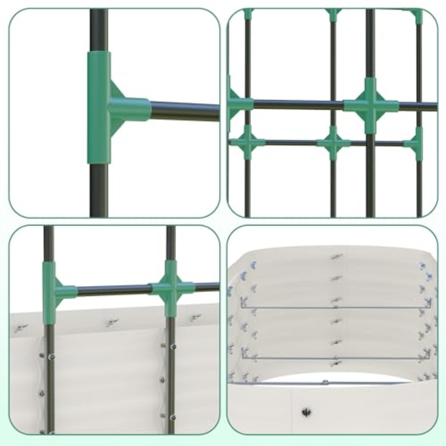 Canteiro elevado galvanizado c - Raised Garden Bed avaliação e preço