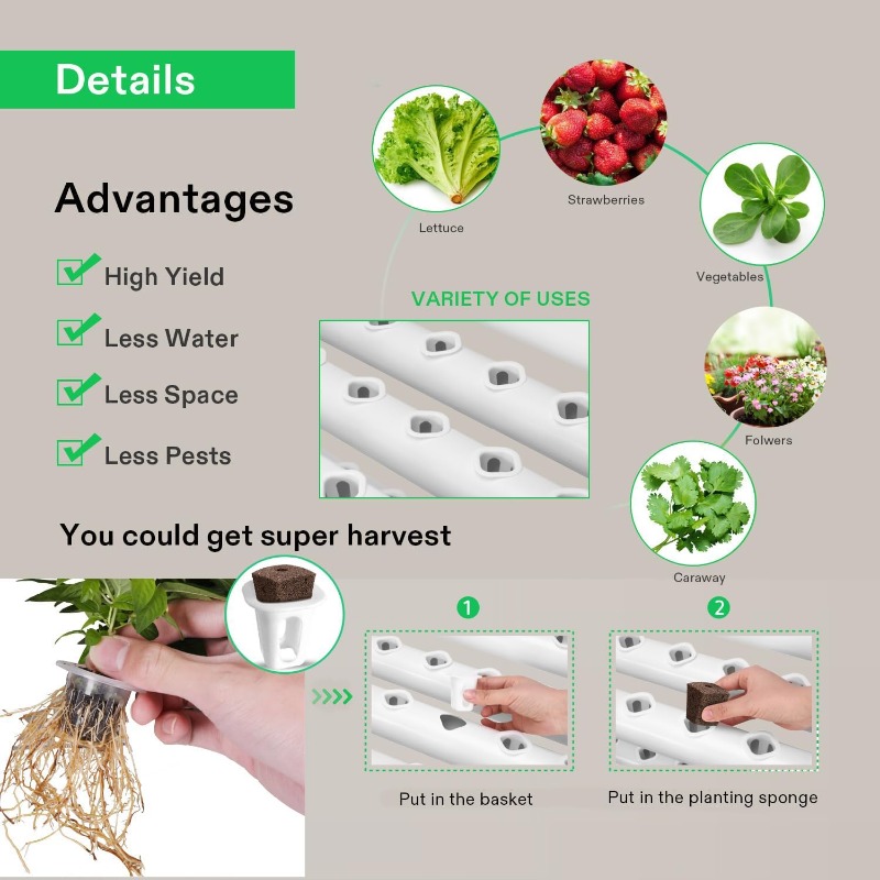Sistema de cultivo hidropónico - Hydroponic Kit avaliação e preço