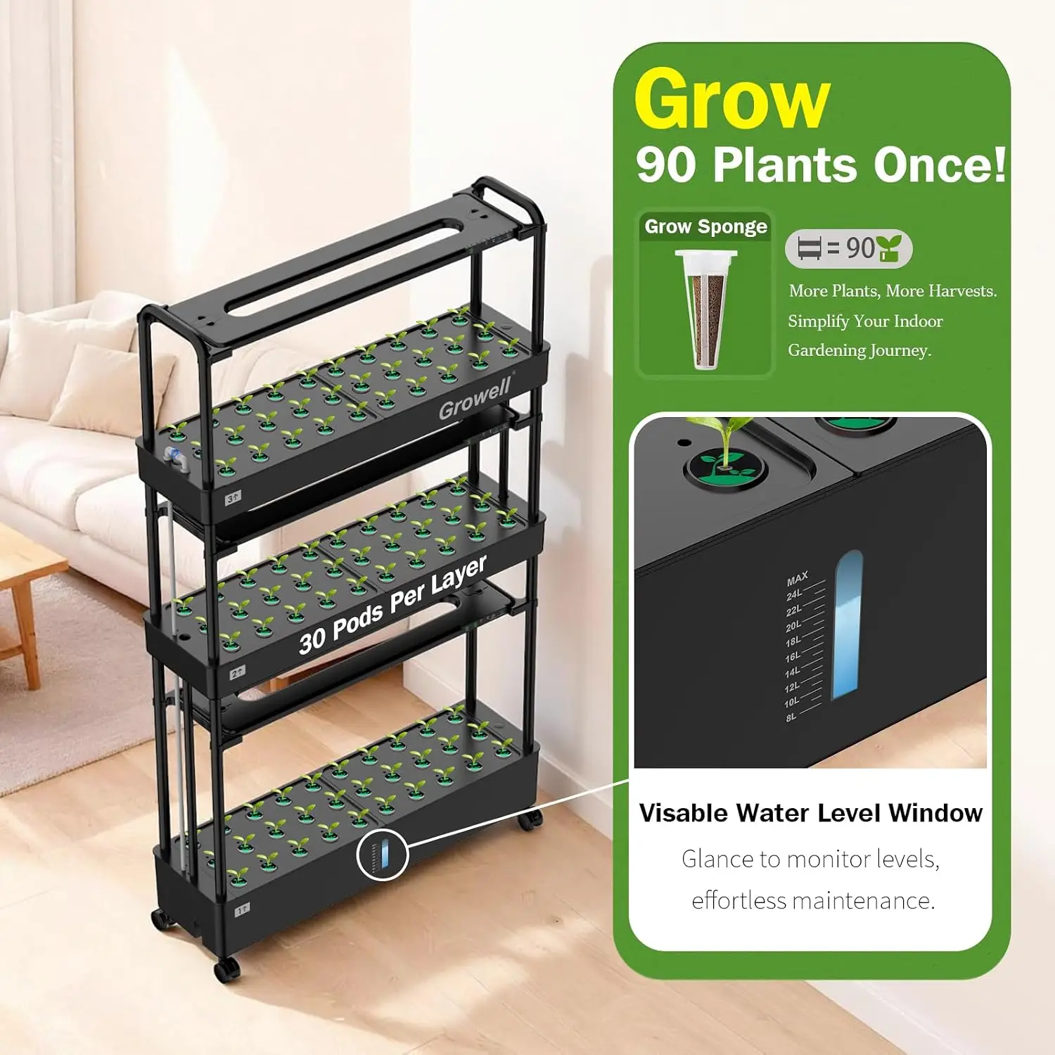 Grande Kit de Sistema de Culti - Indoor Herb Garden avaliação e preço