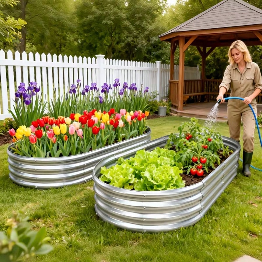 2 unidades de canteiros elevad - Raised Garden Bed avaliação e preço